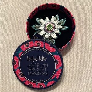 Erstwilder Passionate Petals Brooch / Pin, NIB